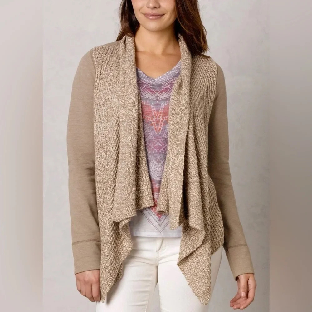Prana Demure cardigan NWT
Organic cotton Size Med
Khaki color - Picture 3 of 10